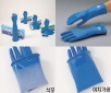 AS ONE F-TELON Glove (Strong Acid (Hydrofluoric Acid, Aqua Regia, etc.) Resistant Glove), 에프테론 글러브(불산·왕수등 강산용장갑) (식모 타입)