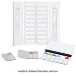 Daihan Science mediclin Cardboard Slide Mailer, with Cover, for “76×26” Slides, 1·2·6·20-place