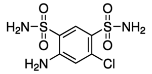 Merck 4-AMINO-6-CHLORO-1,3-BENZENDISULFONAMIDE