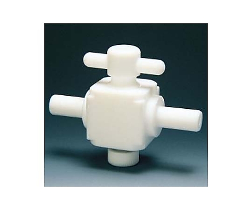 AS ONE All-Teflon® 2-Way Quick Valve, 올 테프론® 2방향 퀵 밸브