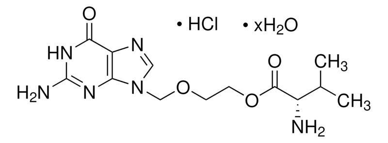 Merck Valacyclovir hydrochloride hydrate