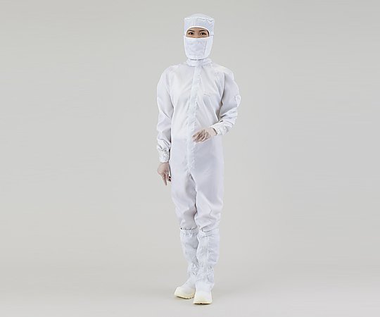 AS ONE Clean Room Wear(Hood Integral, Fastener Center) ASPURE, 클린룸 웨어(후드 일체·센터 지퍼) 아즈퓨아