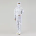 AS ONE Clean Room Wear(Hood Integral, Fastener Center) ASPURE, 클린룸 웨어(후드 일체·센터 지퍼) 아즈퓨아