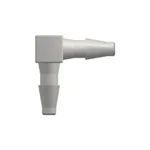 Elbow Tube Fitting with Classic Series Barbs, 3/32` (2.4 mm) ID Tubing