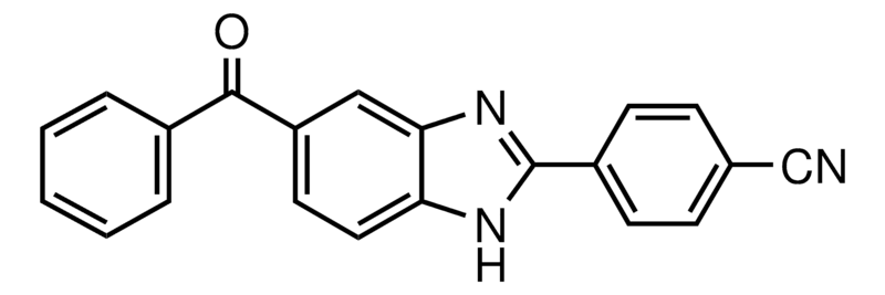 Merck 5-(Benzoyl)-2-(4-cyanophenyl)benzimidazole