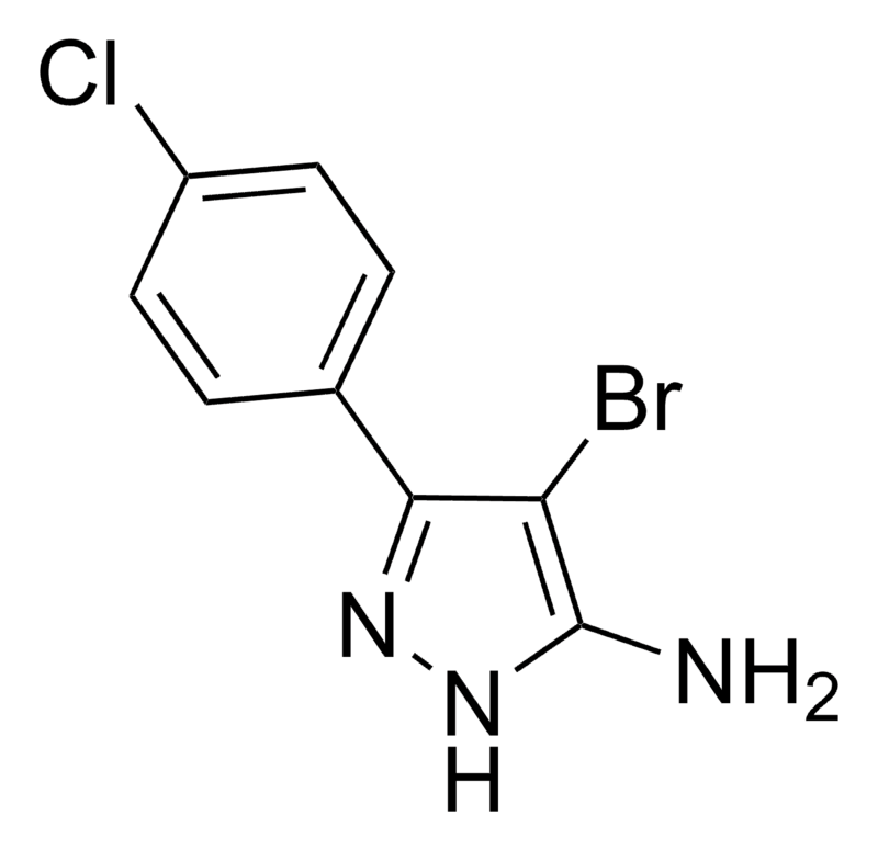 Merck 4-Bromo-3-(4-chlorophenyl)-1H-pyrazol-5-amine