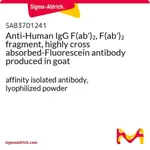 Merck Anti-Human IgG F(ab')2, F(ab')2 fragment, highly cross absorbed-Fluorescein antibody produced in goat