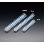 AS ONE Econo Plastic Test Tube (without Rim), 이코노 플라스틱 시험관 (림 없음)