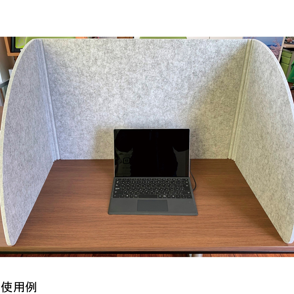 AS ONE Desktop Sound Absorption Panel (SHIZUKA Grace Type DS), 탁상 흡음 패널
