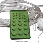 Daihan Science Kartell ABS Tubing Selector/Gauge, id Φ1~25mm, ODΦ1.5~21mmMade of Acrylonitrile