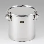 AS ONE Stainless Steel Storage Container (PTFE Packing) SUS304, 스테인리스 보존용기(PTFE 패킹) SUS304