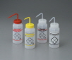 AS ONE Wide-Mouth Labeled Wash Bottle (Safety-Vented) 500㎖ PE, 라벨세척병 500㎖ PE