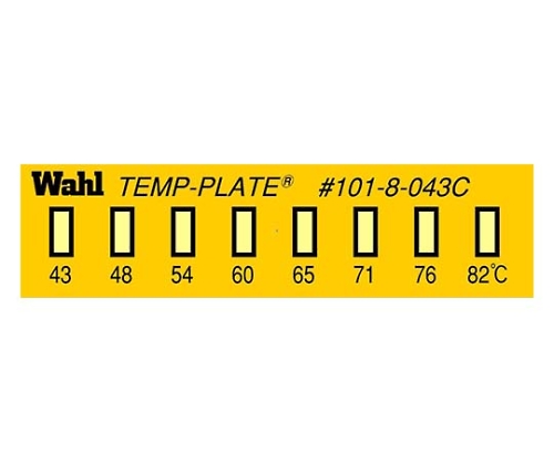 AS ONE Temp-Plate for Vacuum (Irreversibility Type) (101-8V Series), 진공용 템프플레이트(비가역성)