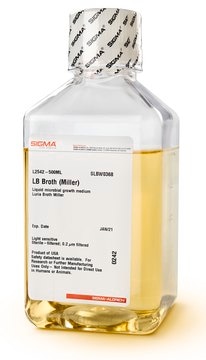Merck LB BROTH (MILLER), LIQUID MICROBIAL&