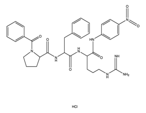 Merck N-BENZOYL-PRO-PHE-ARG P-NITROANILIDE