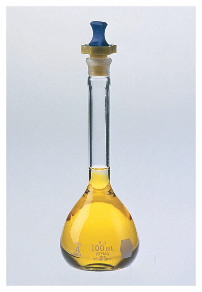 Thermo Fisher Scientific Kimble KIMAX Flasks with standard taper Polyethylene Stoppers
