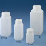 AS ONE J Bottle Square Type Wide-Mouth(Sterile), J 각형 광구병(멸균처리)