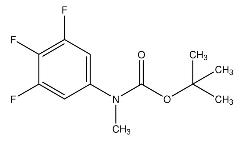 Merck tert-Butyl methyl(3,4,5-trifluorophenyl)carbamate