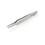 RUBISTECH Round, Flat High Precision Tweezers