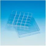 Thermo Fisher Scientific Sterilin 100mm Square Petri Dish, 25 compartments, none/vented