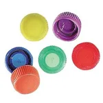 Thermo Fisher Scientific Cole-Parmer Screw-Caps for Microcentrifuge Tubes, Yellow