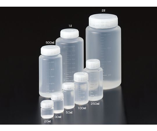 AS ONE SANPLA ® PP Bottle wide-mouth, 산플라 ® PP 광구병
