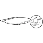 Thermo Fisher Scientific 2D Labtainer BioProcess Container (BPC), ASI 26/77 film, 3 ports, capsule filter, MPC insert, injection port