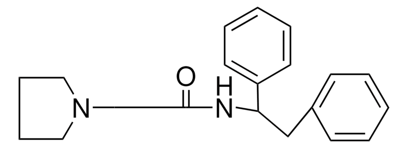 Merck N-(1,2-DIPHENYLETHYL)-1-PYRROLID-