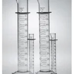 Thermo Fisher Scientific PYREX Class A Graduated Cylinders with Double Metric Scale, TD