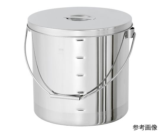 AS ONE Stainless Steel Container with Graduation, 눈금표시 스테인리스 탱크