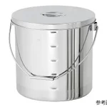AS ONE Stainless Steel Container with Graduation, 눈금표시 스테인리스 탱크