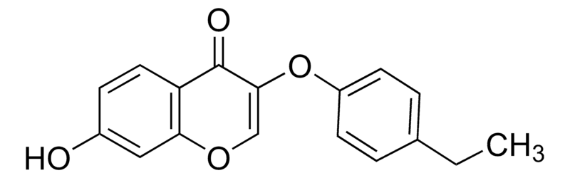 Merck 3-(4-Ethylphenoxy)-7-hydroxy-4H-chromen-4-one