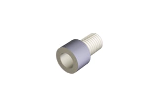 Waters Fitting 1/8in U PEEK Nut- Short