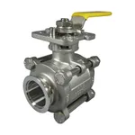 AS ONE Vacuum Ball Valve (NW Flange Connection), 진공 볼 밸브 (NW 플랜지 접속)