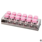 AS ONE Shaking Incubator Rack F 30 mL Vial Bottle x For 12 pieces