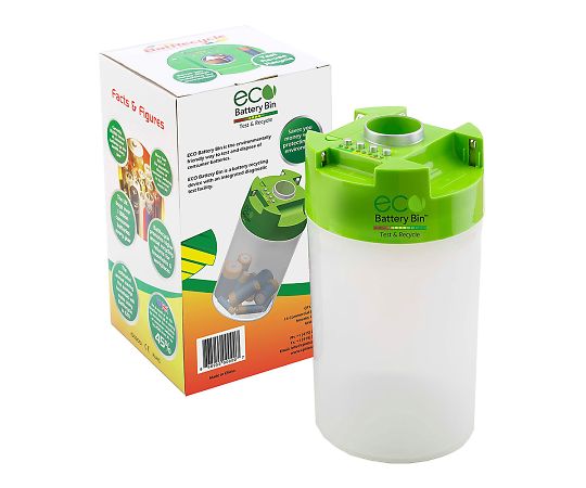 AS ONE Battery Waste Eco-box ECO-BB