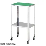 AS ONE Stainless Steel Conductive Wagon, Assembly Type, with Conductive Mat, 460 x 310 x 809, mmand others