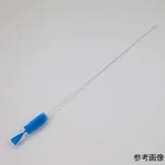 AS ONE Pipette Washing Brush (PBT Hair) WHITE 500 x 60 x φ 20 mmand others