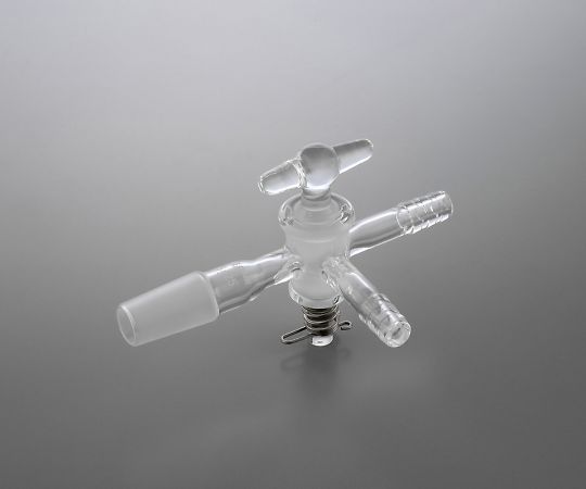 AS ONE Three-way Cock Glass Type 15/25and others