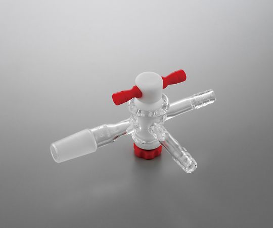 AS ONE Three-Way Cock PTFE Type 15/25and others