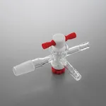 AS ONE Three-Way Cock PTFE Type 15/25and others