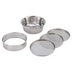 AS ONE Stainless Sieve Set (Frame, Net, Receiver Set)