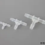 AS ONE Laboran Tube Connector (For Soft Tubes) T Type Same Diameter ID 0.8 -1.5and others