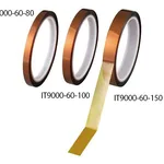 AS ONE Polyimide Tape (60 μm Type) 8 mm x 33 mand others
