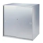 AS ONE Stainless Steel Storage Stainless Steel Double Sliding Door SS-09SD650