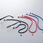 AS ONE Glasses Strap (For Protective Eyewear) Black Red Blue Set 5
