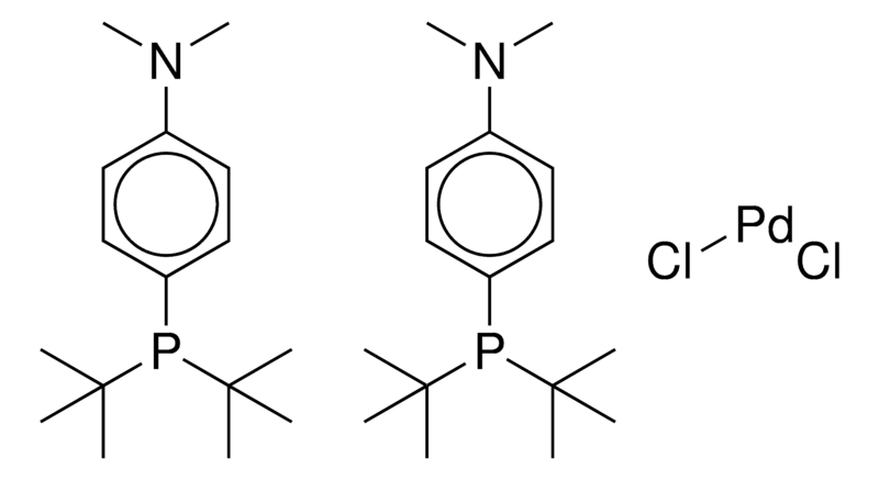 Merck Bis(di-tert-butyl(4-dimethylaminophenyl)phosphine)dichloropalladium(II)