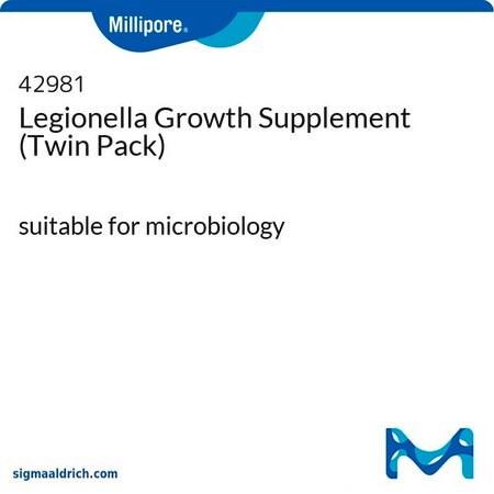 Merck Legionella Growth Supplement (Twin Pack)