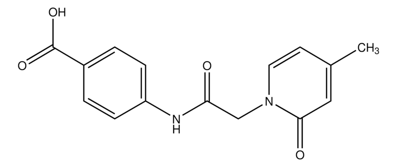 Merck 4-(2-(4-Methyl-2-oxopyridin-1(2H)-yl)acetamido)benzoic acid