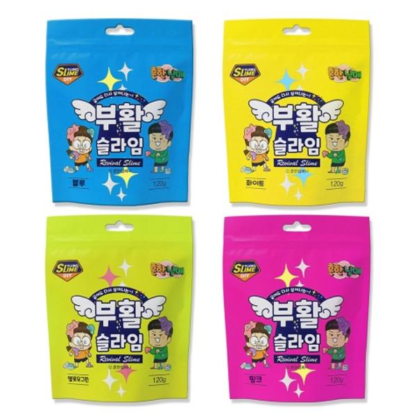 OFFICENEX 흔한남매 부활슬라임 120g 핑크